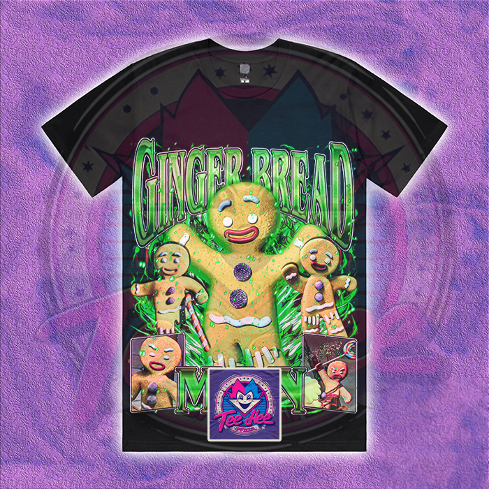 Gingerbread Man - Comic Tee