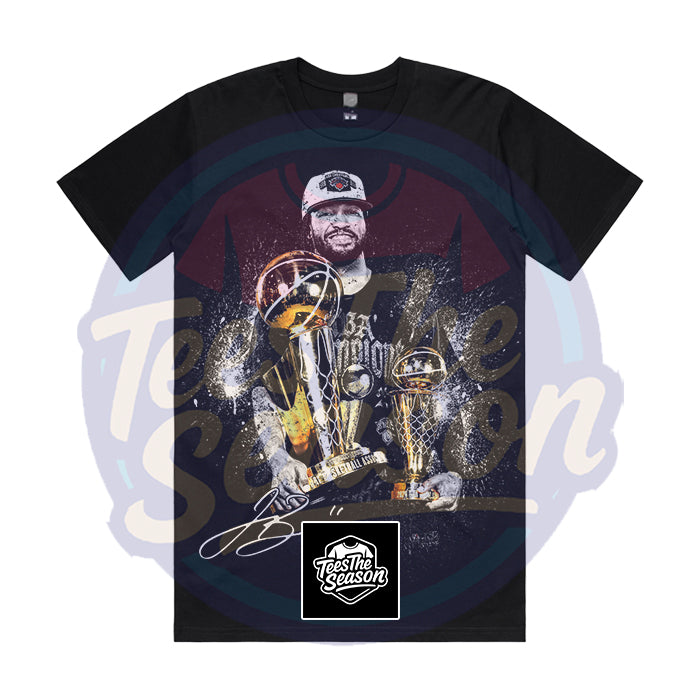 Jalen Brunson ( New York knicks ) Colour Blast Basketball Tee
