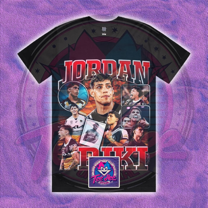 Jordan Riki - Rugby Leauge Sports Tee