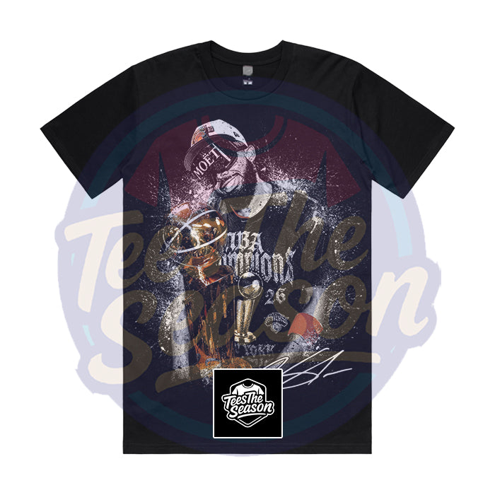 Karl-Anthony Towns ( New York knicks ) Colour Blast Basketball Tee