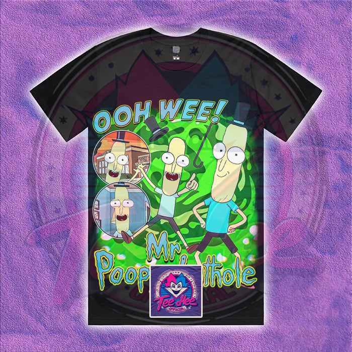Mr. Poopybutthole - Cartoon Tee