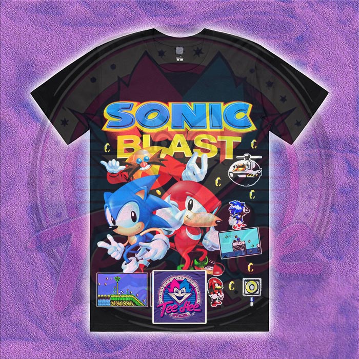 Sonic Blast  - Gamer Tee