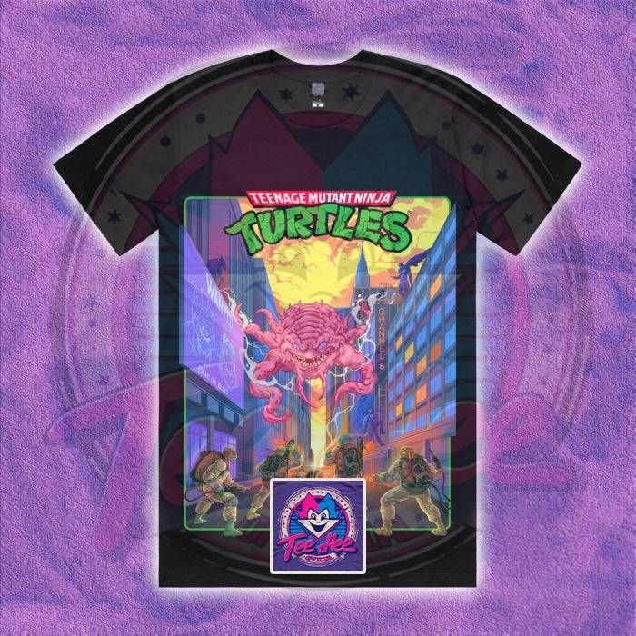 TMNT / Ghostbusters - Cartoon Tee