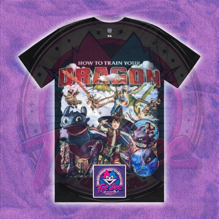 How to Train Your Dragon - Cartoon Movie Tee