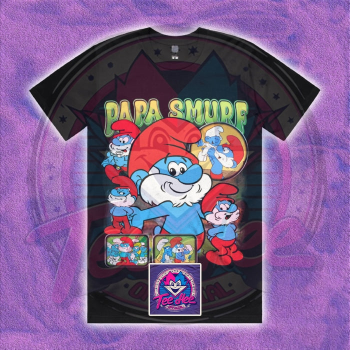 Papa Smurf - Cartoon Tee