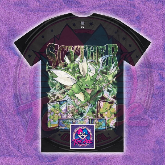 Scyther Pokemon - Cartoon Tee