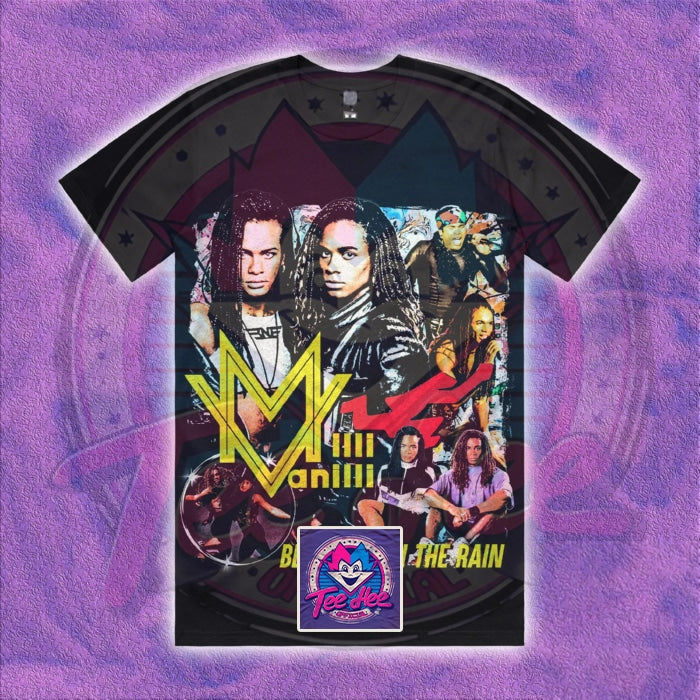Milli Vanilli Blame It On The Rain - Music Tee