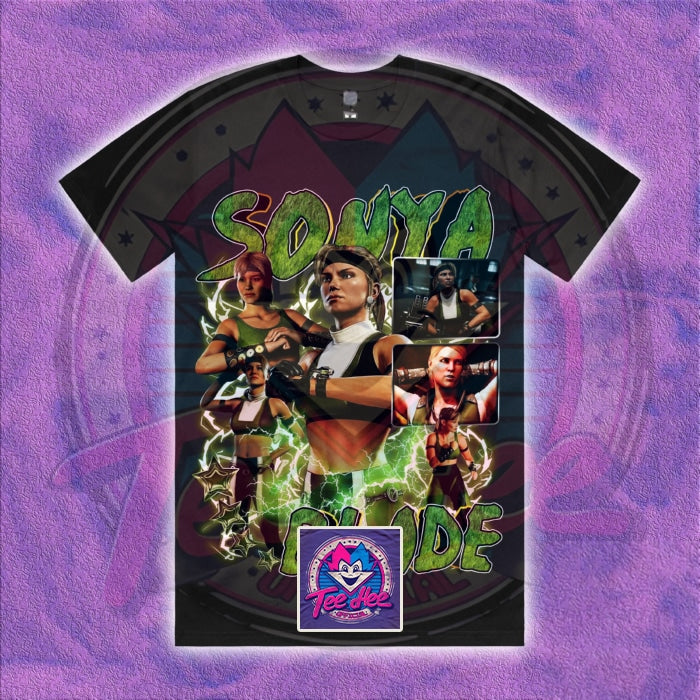 Sonya Blade - Comic Gamer Tee