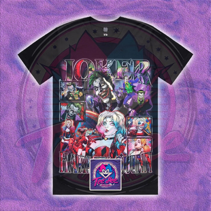 Joker Harley Quinn - Comic Tee
