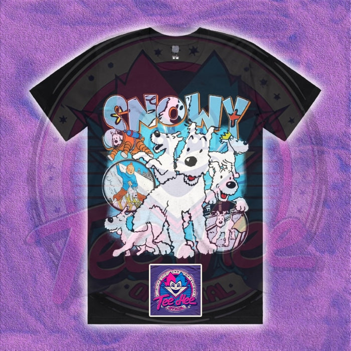 Snowy TinTin - Cartoon Tee