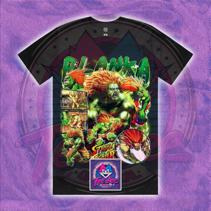 Blanka Street Fighter - Comic Tee
