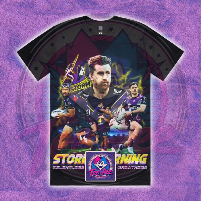 Melbourne Storm - Rugby League Sports Tee