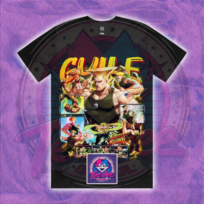 Guile Street Fighter - Comic Gamer Tee