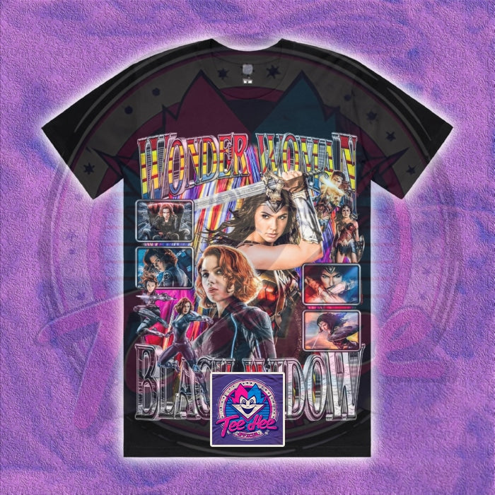 Wonder Woman & Black Widow - Movie Tee