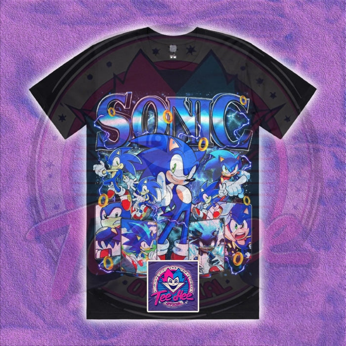 Sonic the Hedgehog - Cartoon Comic Tee