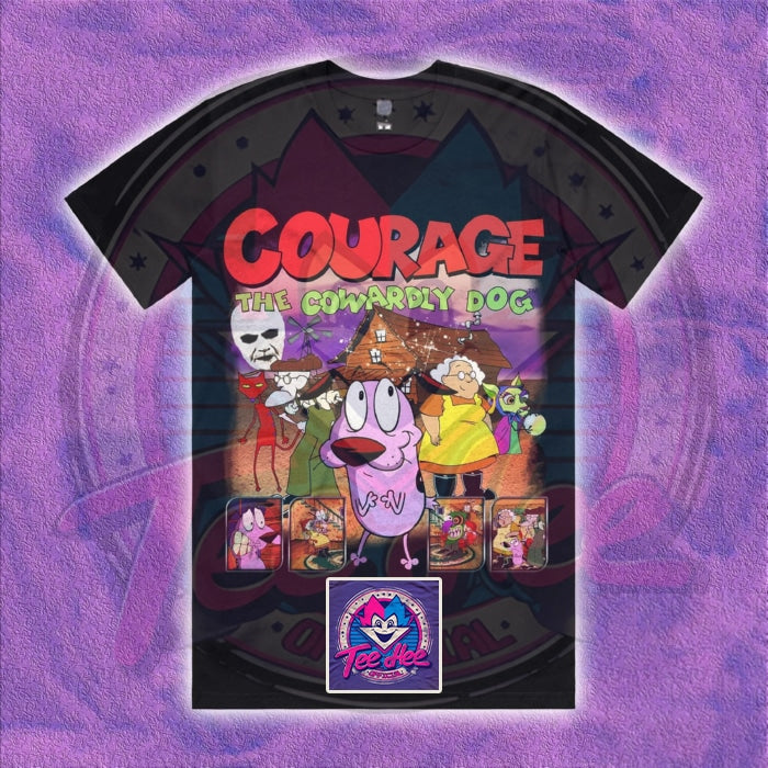 Courage the Cowardly Dog - Cartoon Tee