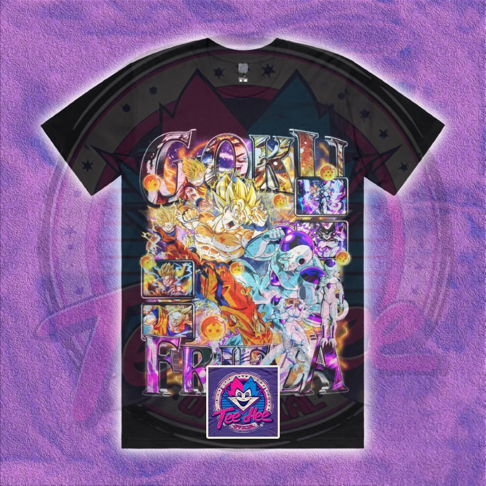 DBZ : Goku vs. Frieza - Cartoon Anime Tee