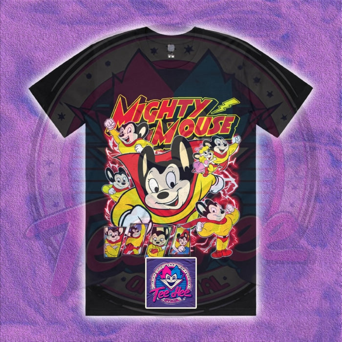 Mighty Mouse - Cartoon Tee