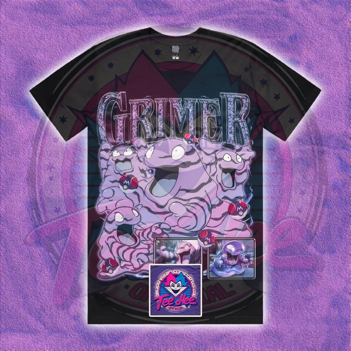 Grimer Pokemon - Gamer Cartoon Tee