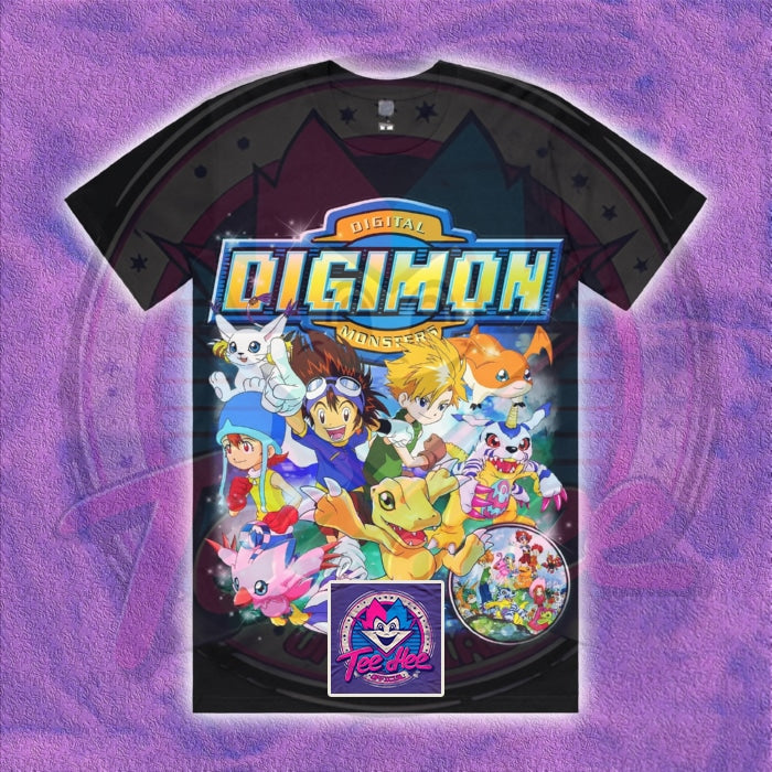 Digital Digimon Monsters - Cartoon Tee