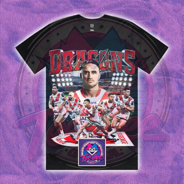 St. George Illawarra Dragons - Rugby League Sports Tee