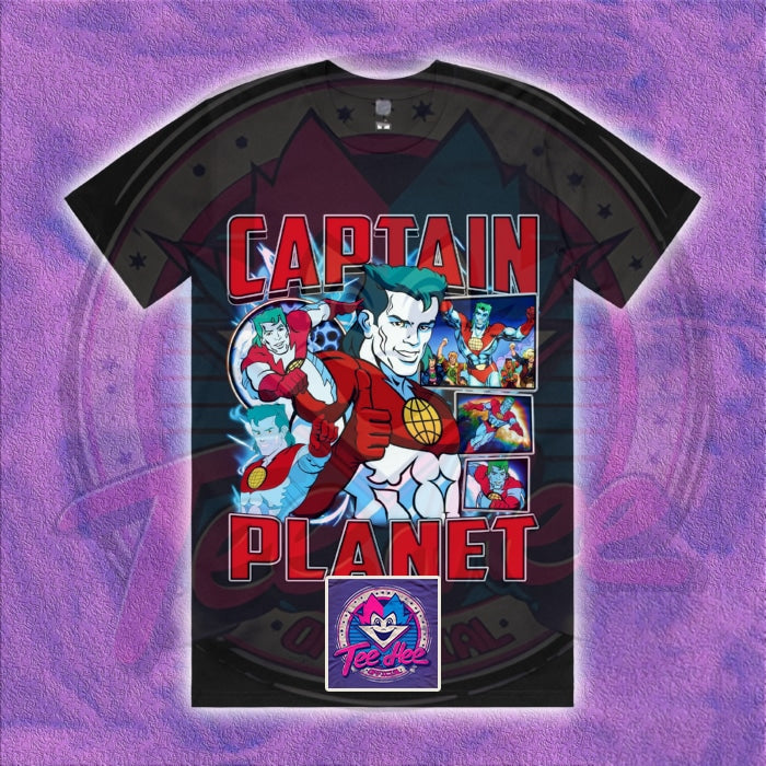 Captain Planet - Cartoon Tee