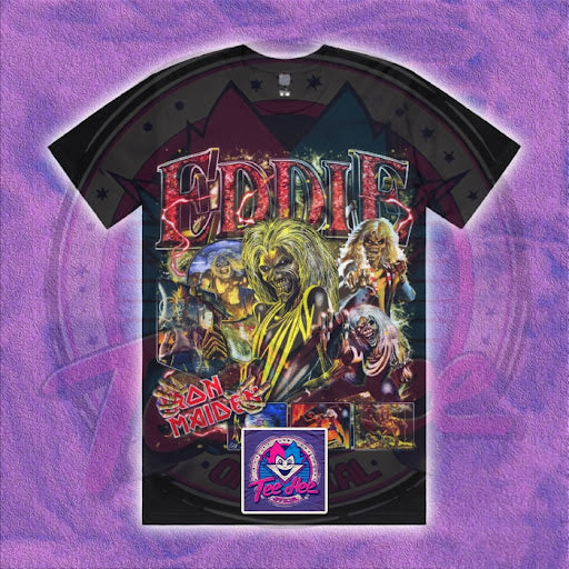 Eddie & Iron Maiden - Music Tee